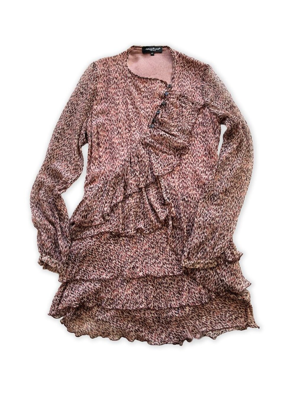 Adele Fado Italian Silk Lined Flapper-Style Dress